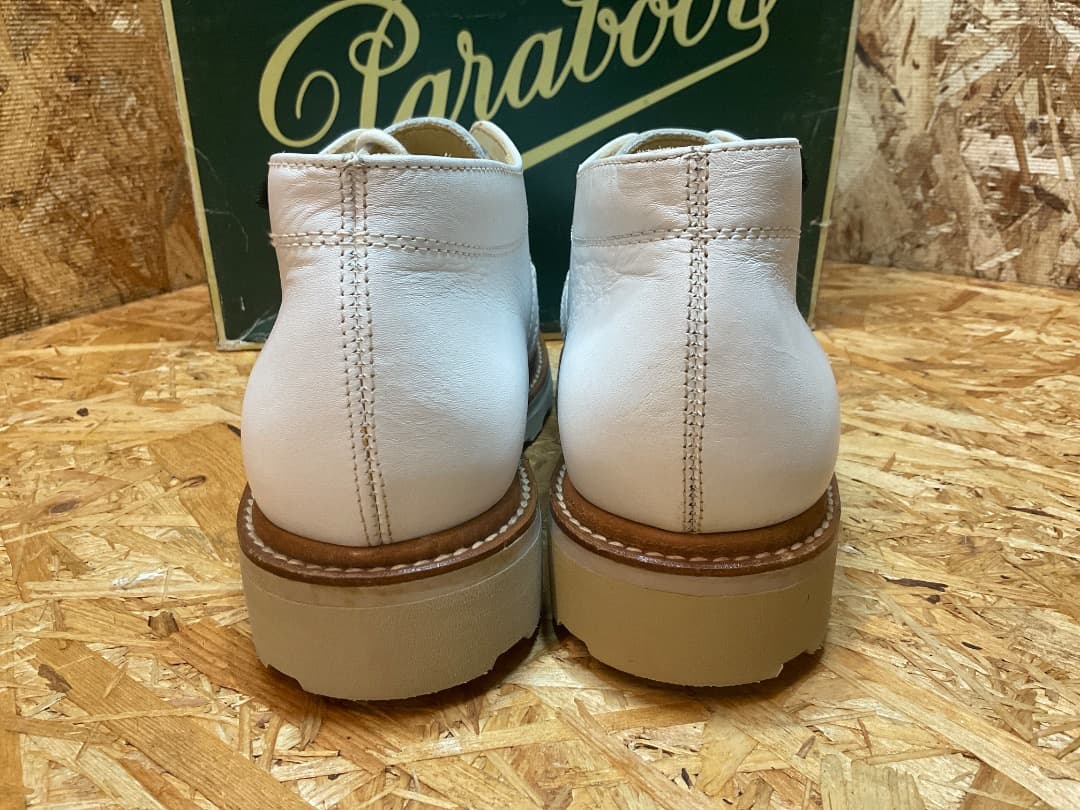 90s デカタグ デッドストック パラブーツ × CAUSE モカシン シューズ