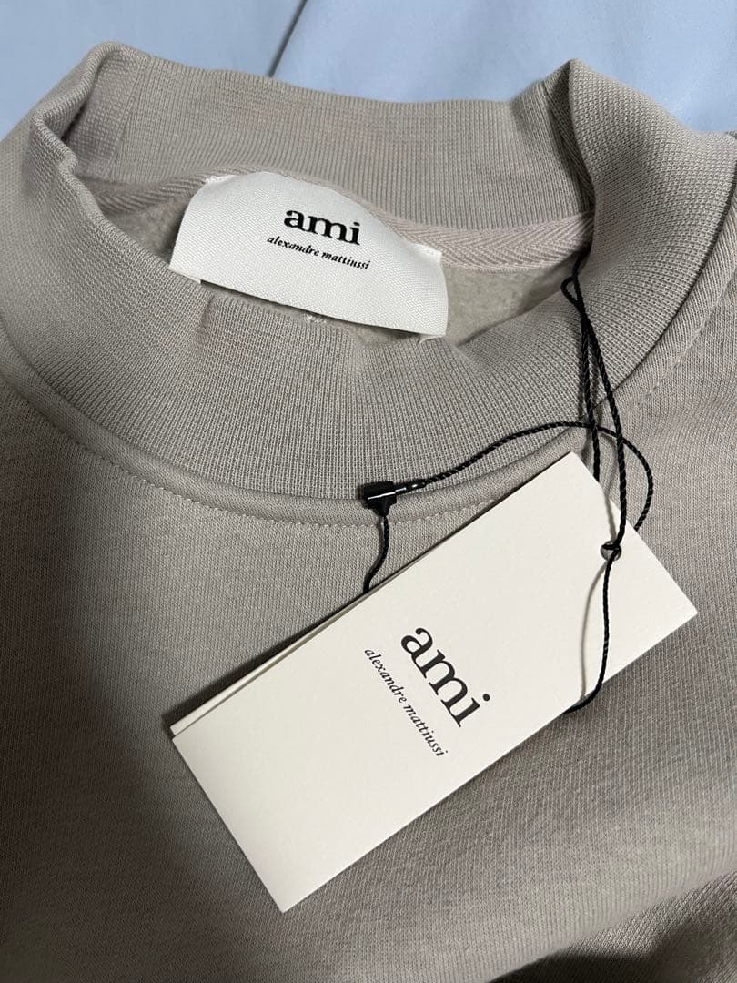 ami グレー スウェット トレーナー 新品タグ付き