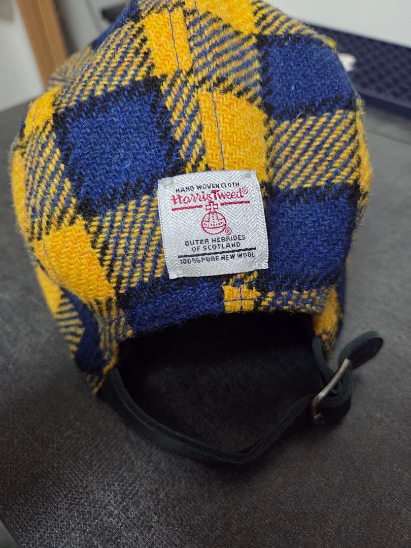 じ*あ様 Supreme Harris Tweed チェックキャップ