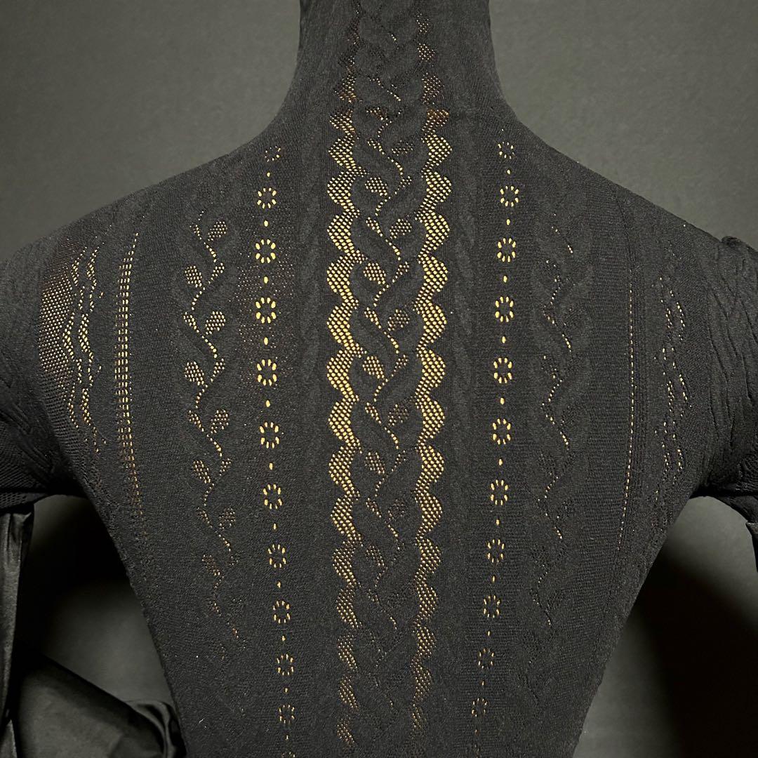 チャコット★ノーソーイングニット★ブラック★サイズM★新品未使用品★商品タグ付