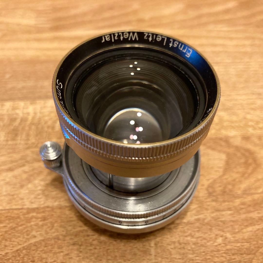Leica ライカ Summitar ズミタール 5cm/F2 前後キャップ付
