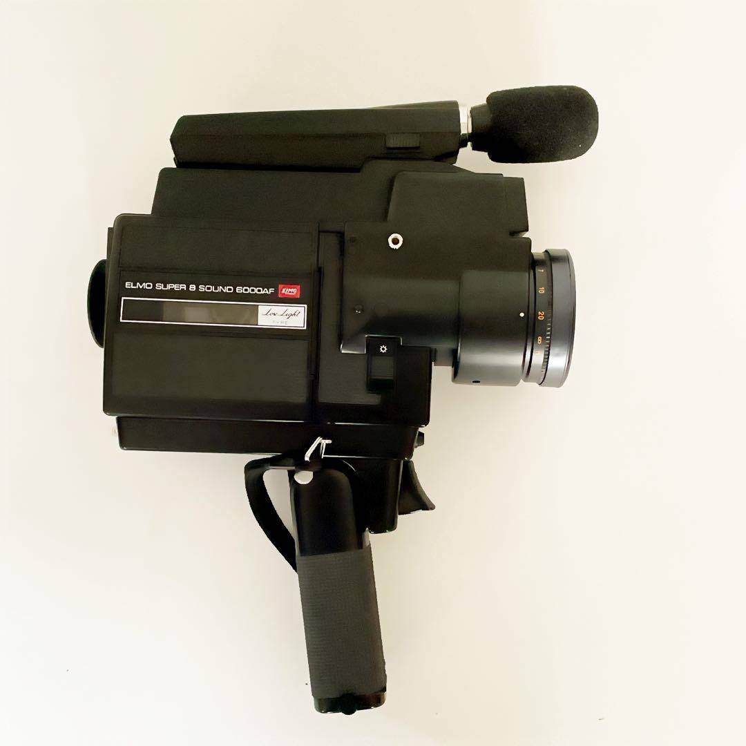 ELMO Super8 フィルムカメラ 6000AF ケース付き