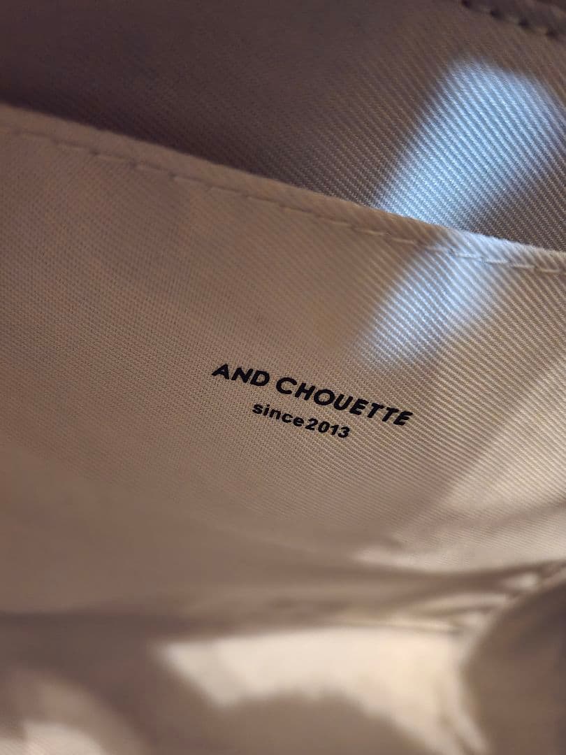 &chouette アンドシュエット 推し事バッグ トートバッグ ブラック