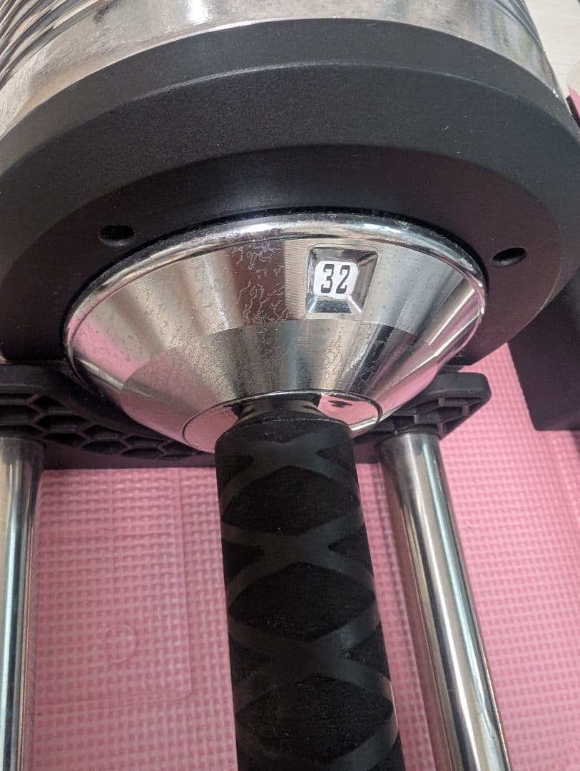 【送料込】ライシン 32kg 1kg刻み 可変式ダンベル NO.2