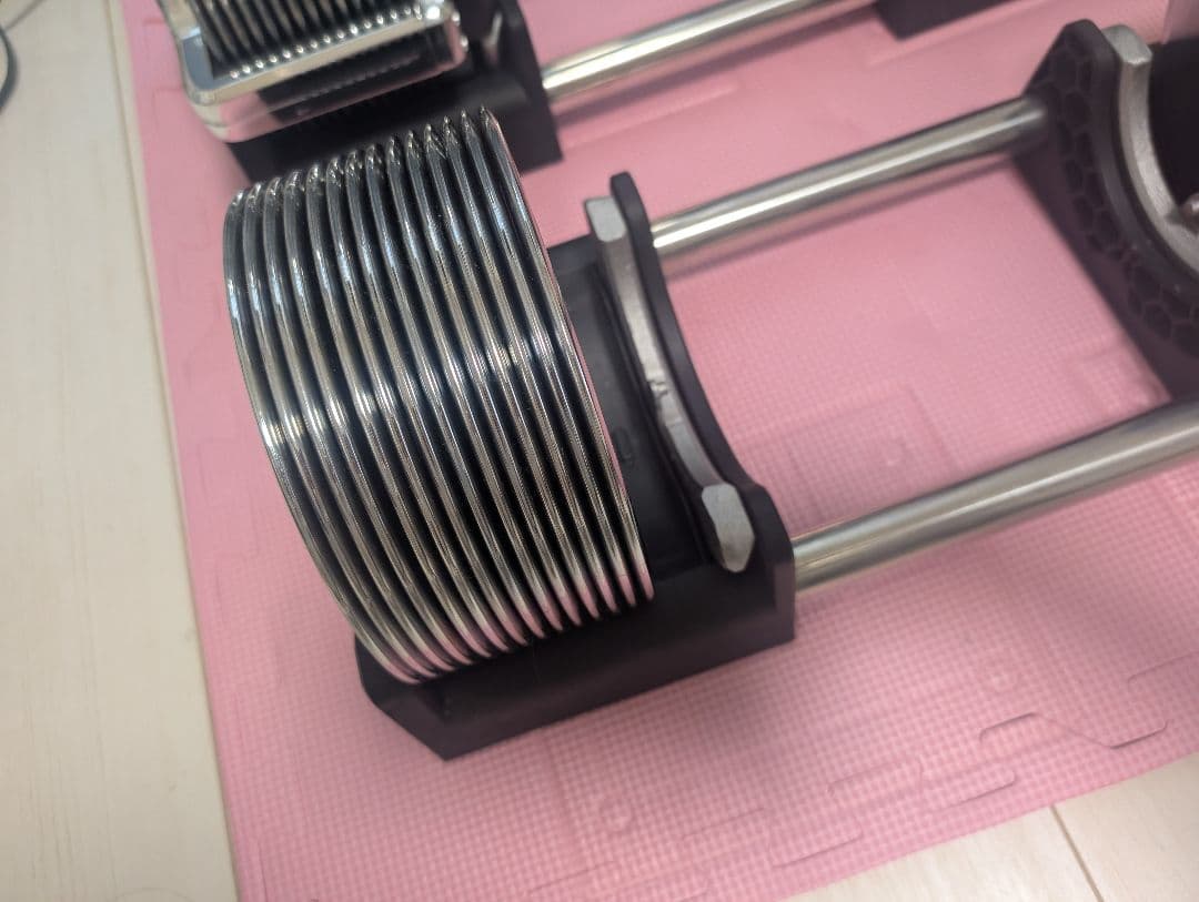 【送料込】ライシン 32kg 1kg刻み 可変式ダンベル NO.2