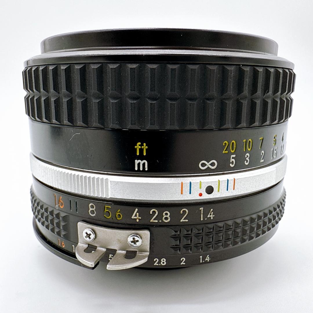 Nikon Ai-S NIKKOR 50mm F1.4 人気単焦点レンズ 美品