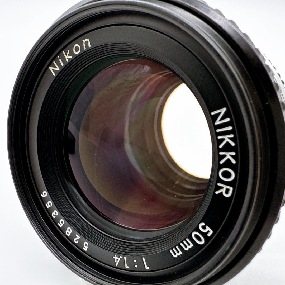 Nikon Ai-S NIKKOR 50mm F1.4 人気単焦点レンズ 美品