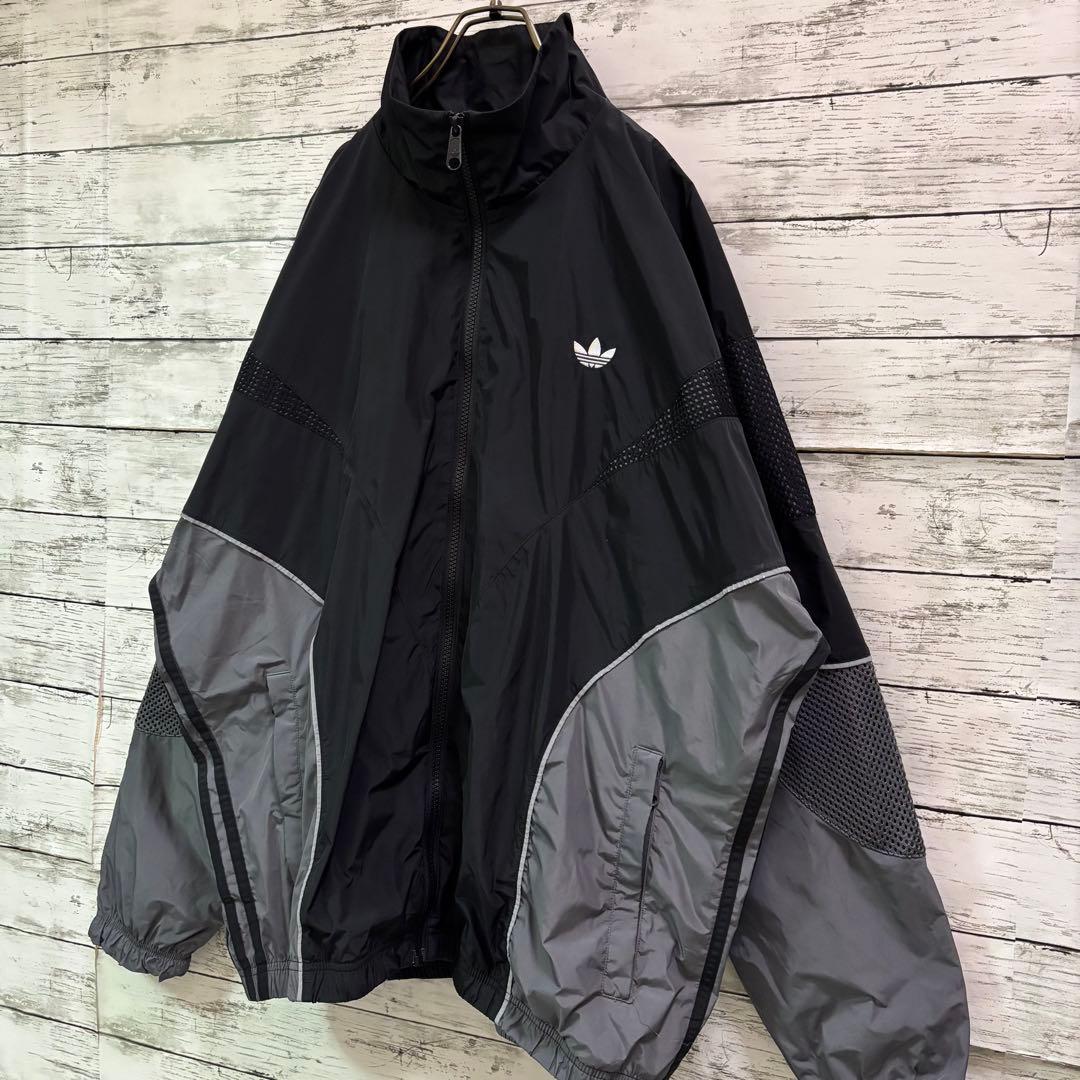 adidas ナイロンジャケット Rekive ウーブントラックトップ 2XL