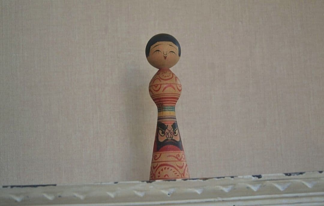 g*n様 伝統こけし津軽系　盛秀太郎 作 郷土玩具 伝統工芸品 民芸 コレクショ