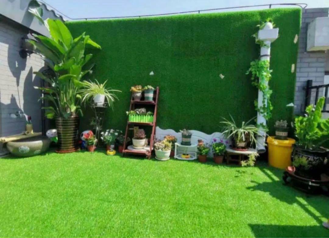 人工芝 2m×10mロール庭 芝丈35mm 人工芝マット 芝生 密度2倍 高耐久