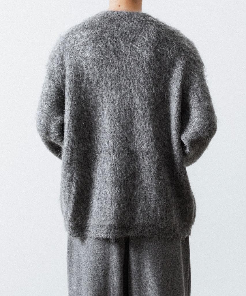 ssstein 25AW Kid Mohair Knit モヘア グレー S