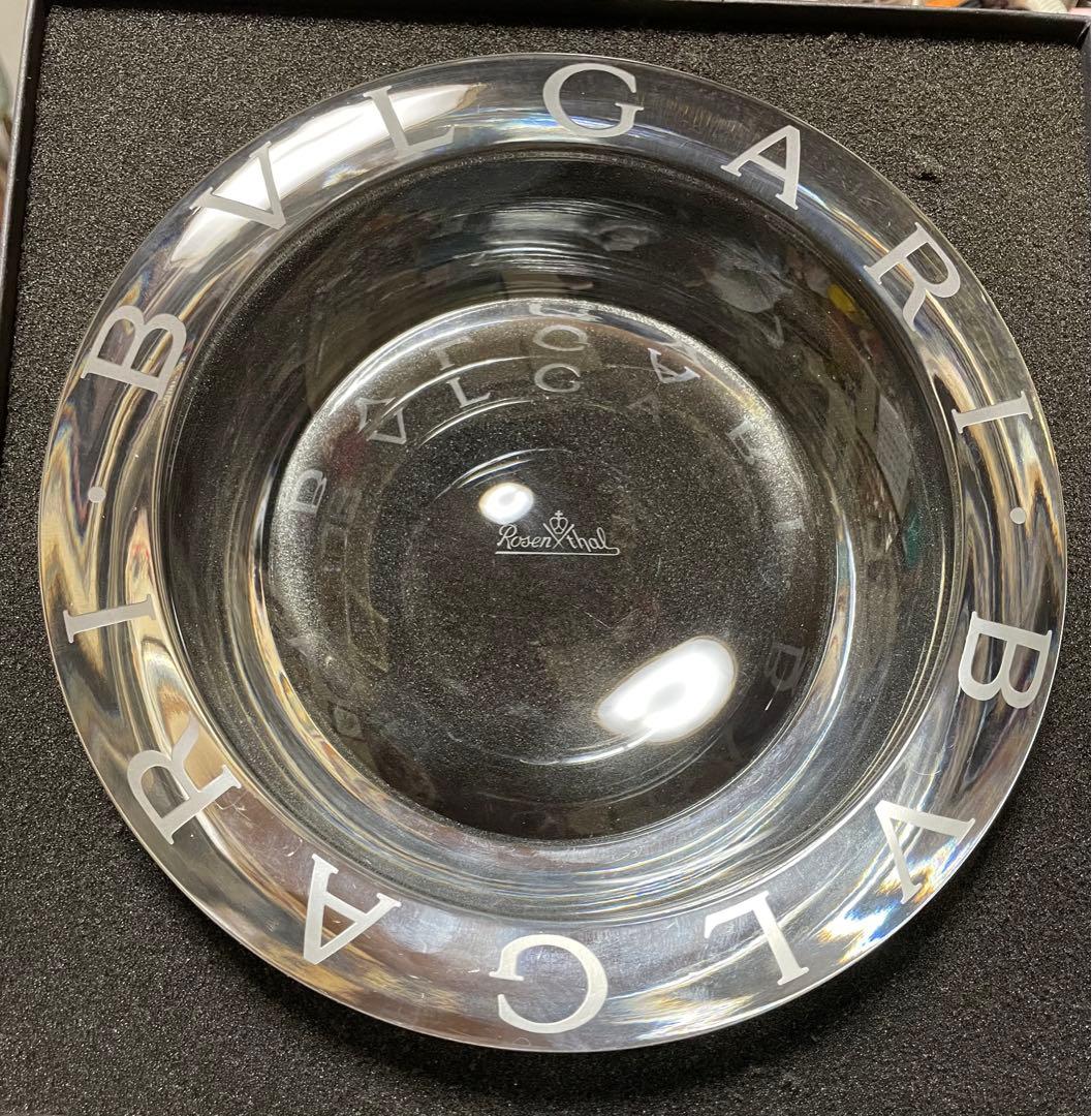 BVLGARI ブルガリ Lサイズ クリスタル 灰皿