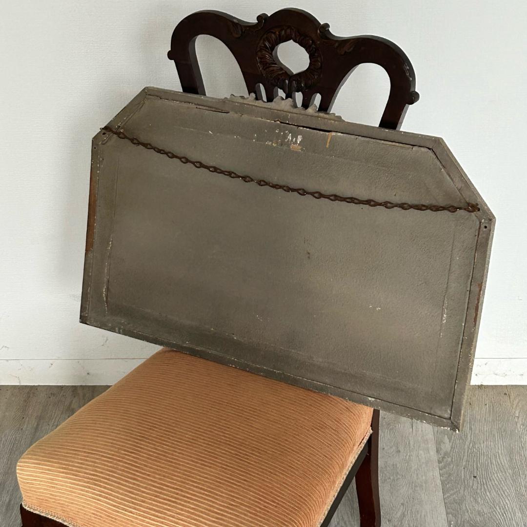 アンティーク 家具 ウォール ミラー イギリス 英国 鏡 ビンテージ 563A