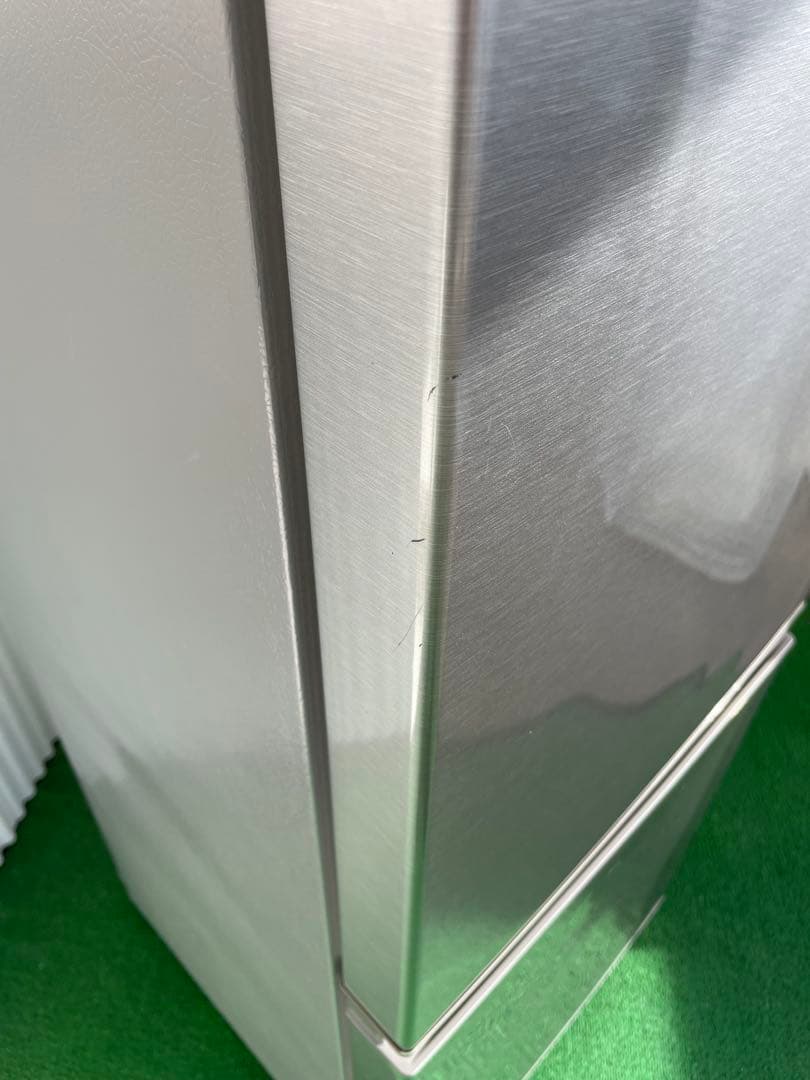 933アクア おしゃれシルバー 2ドア冷蔵庫 126L 右開き 一人暮らし 単身