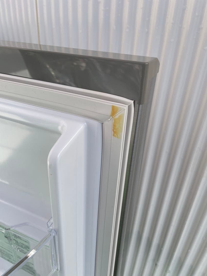 933アクア おしゃれシルバー 2ドア冷蔵庫 126L 右開き 一人暮らし 単身