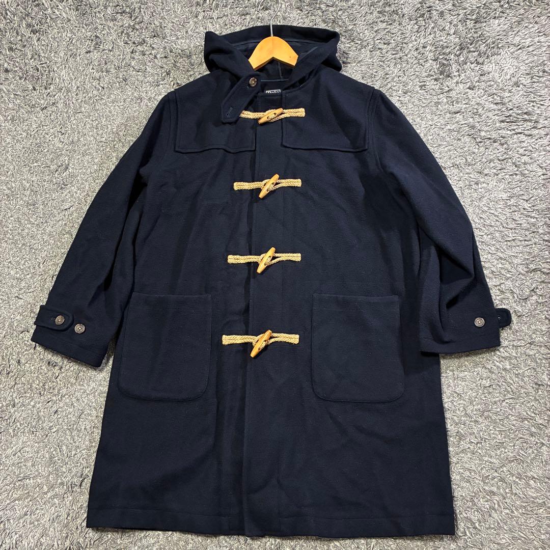 【良品】POLO RALPH LAUREN ダッフルコート ネイビー 170