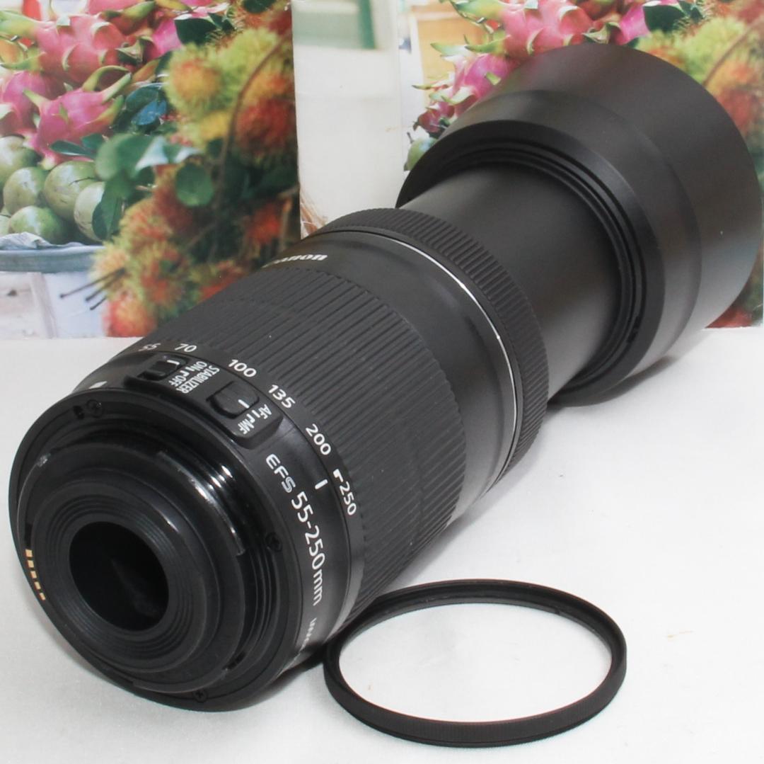 ❤️当店限定!!オマケ盛り沢山❤️Canon 55-250mm IS STM❤️
