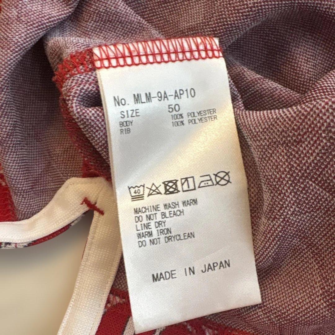 MARK & LONA ロゴパターン ゴルフシャツ