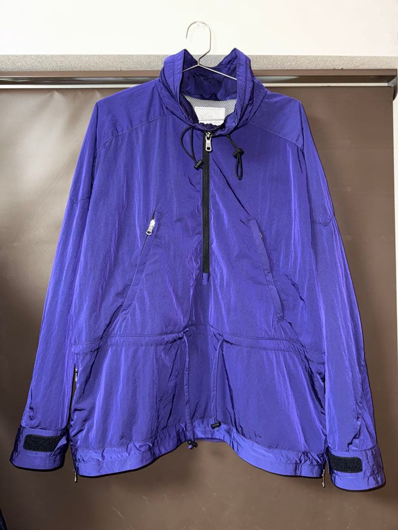 ANCELLM アンセルム 25SS NYLON PULLOVER JACKET