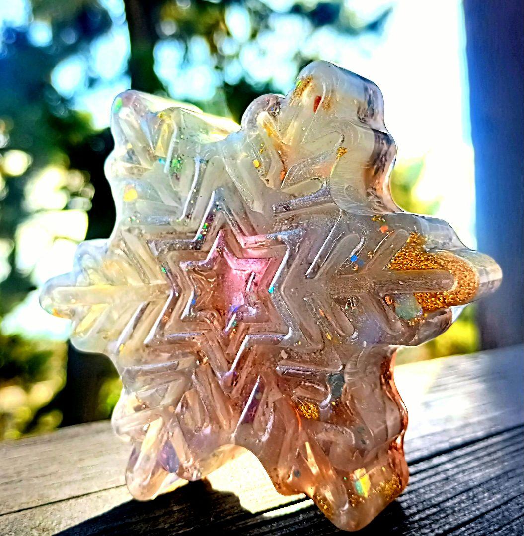 雪の結晶✧WHITE✧オルゴナイト♥容音さま♥専用です