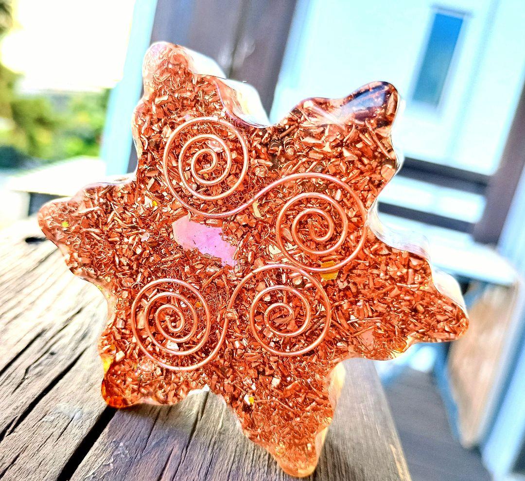 雪の結晶✧WHITE✧オルゴナイト♥容音さま♥専用です