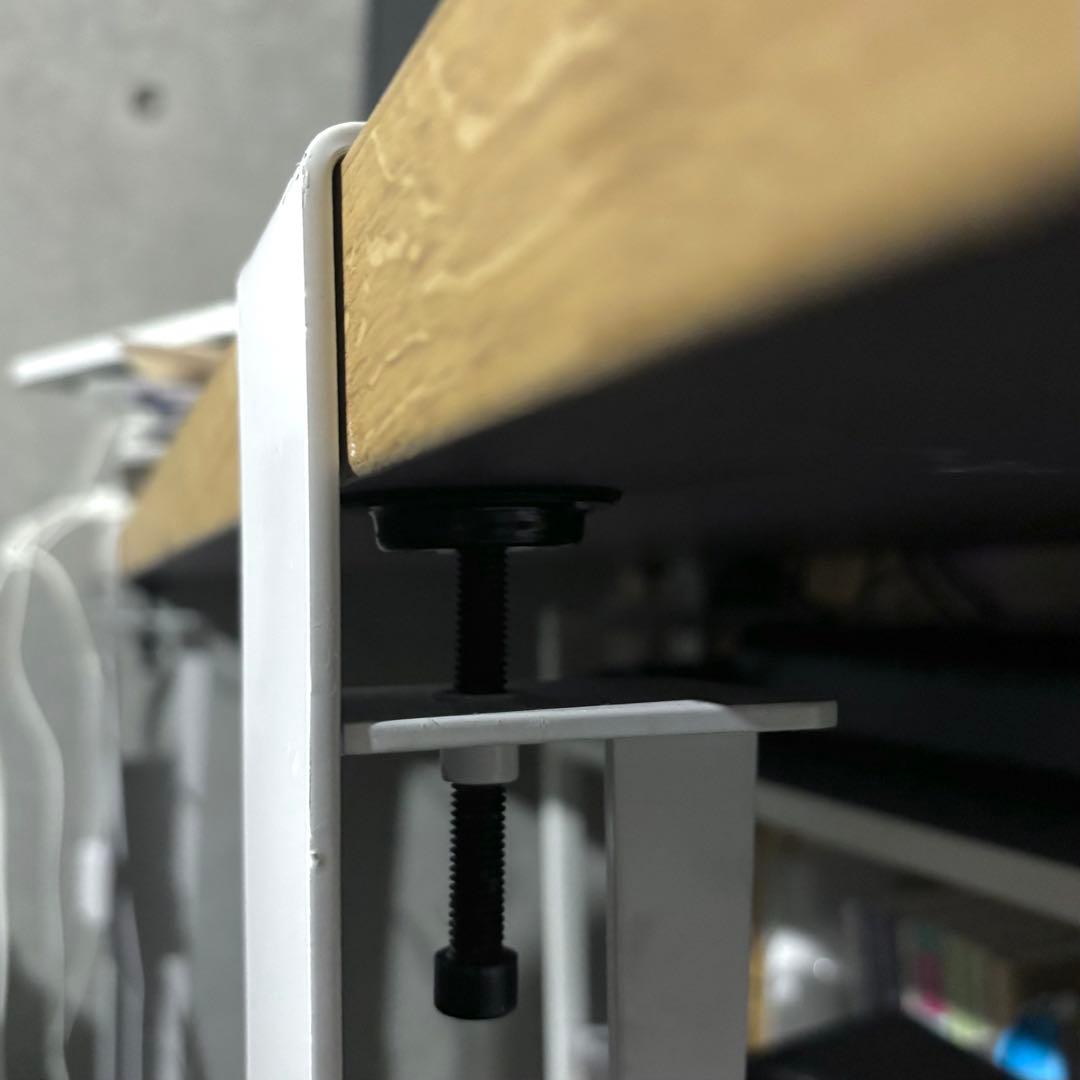 ART OF BLACK ▷ テーブルクランプ脚 ホワイト 4本