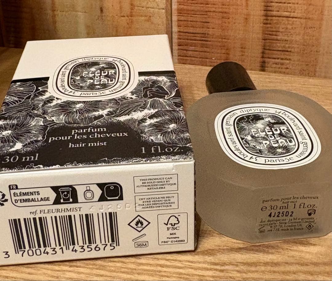 diptyque Fleur de Peau ヘアミスト 30ml