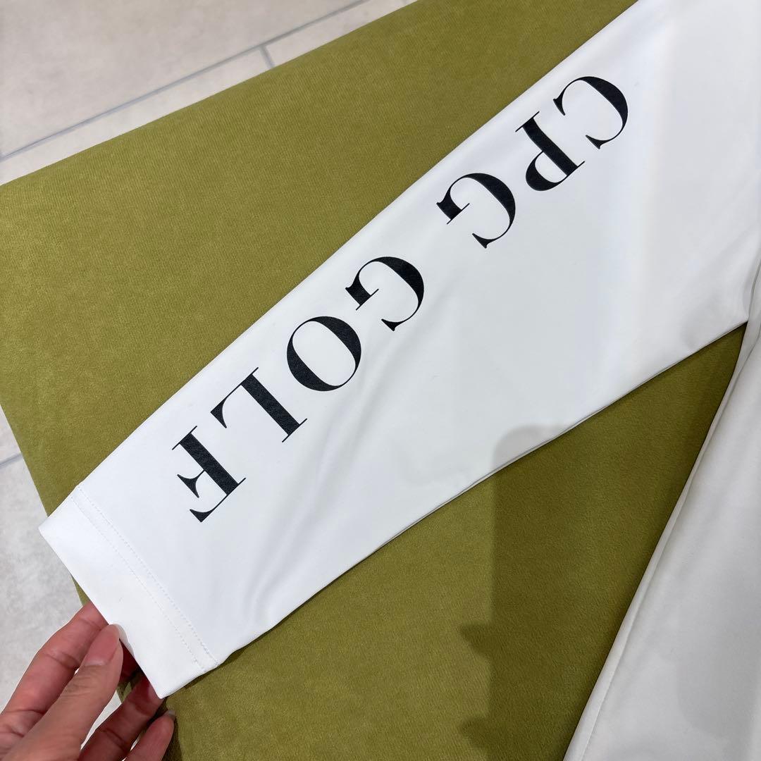 CPG GOLF 長袖ハイネックシャツ ホワイト