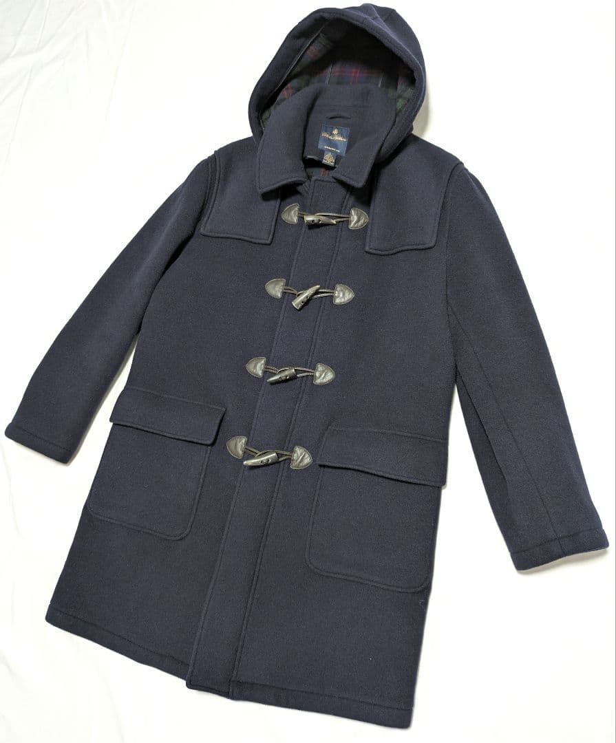 近年モデル　極美品✨　ブルックスブラザーズ　ダッフルコート　ネイビー　XL