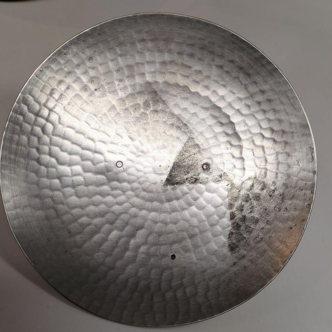 有次　真鍮製　段付鍋　21cm