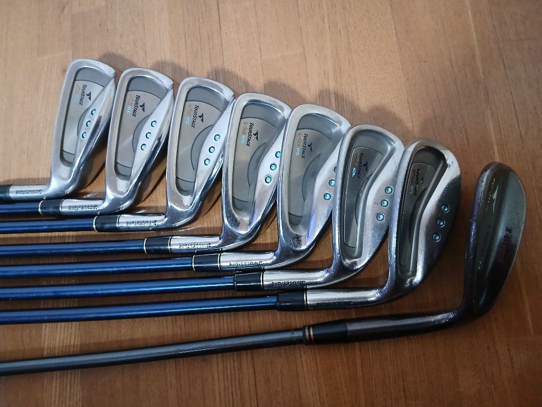 レディース アイアンセット 8本 ツアーステージVIQ(フレックスL)