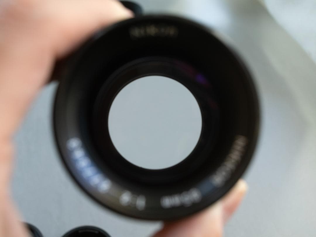 Nikon NIKKOR 85㎜ F2 Ai-S / AIS フード付