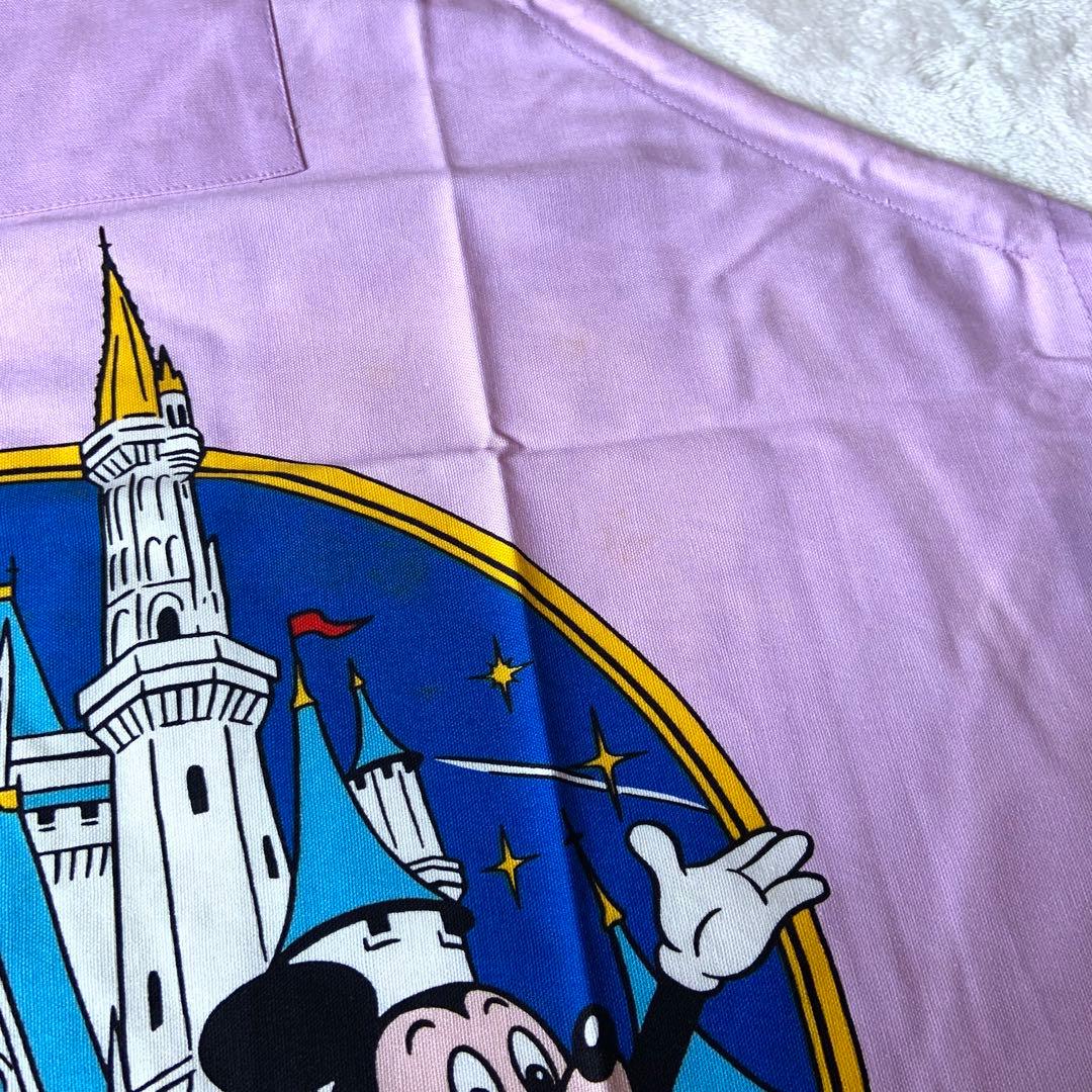 未使用★ディズニーランド開園初期★エプロン★パープル