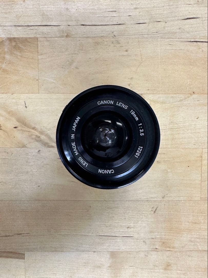 CANON 19mm f/3.5 LTMレンズ ライカ用ファインダーフィルター付