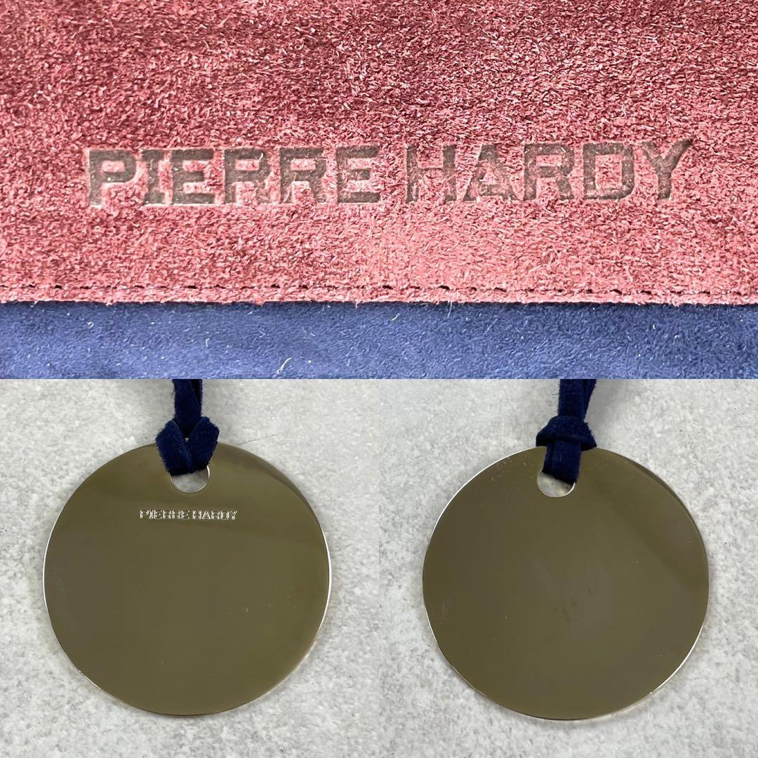 ピエールアルディ アルファ スエード バイカラー ショルダーバッグ 2way