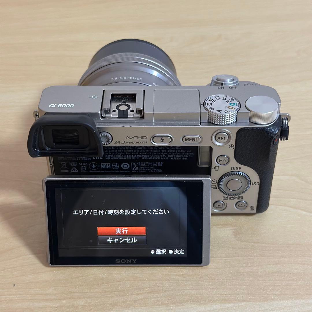 SONY α6000 ダブルズームレンズキットILCE-6000Y 動作品