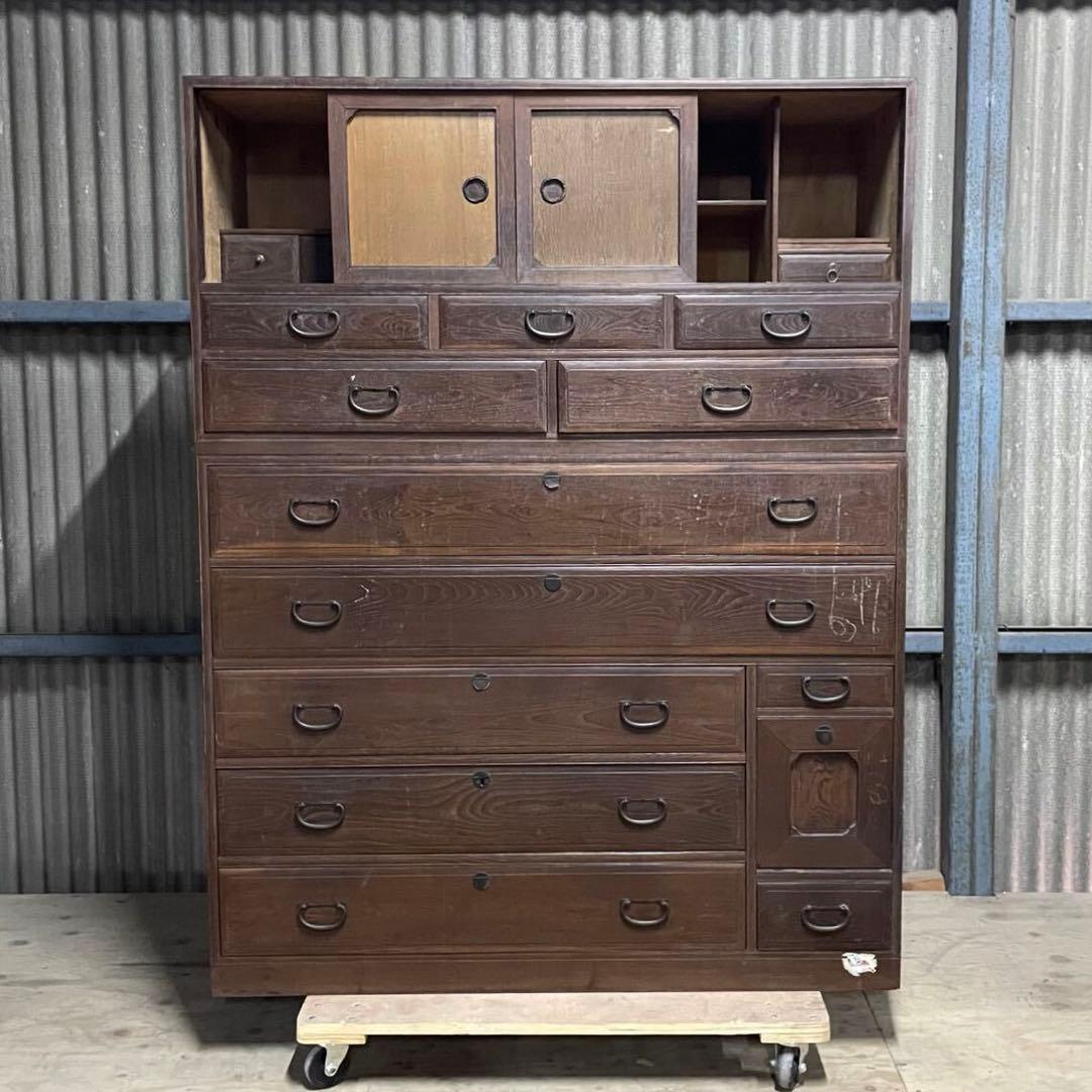 SNT927 直接取引歓迎 古家具 桐箪笥 和箪笥 古民家 昭和レトロ