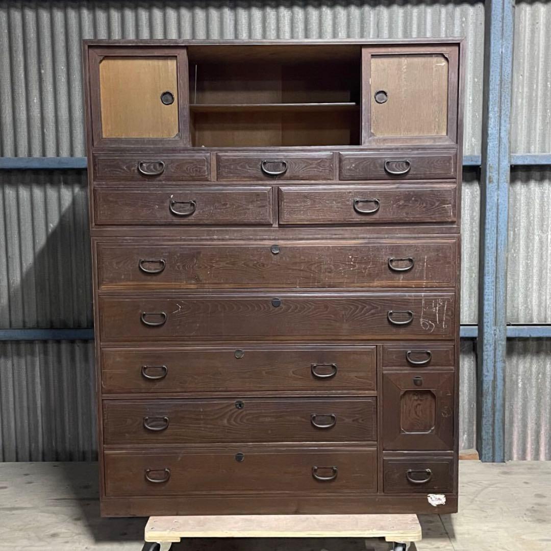 SNT927 直接取引歓迎 古家具 桐箪笥 和箪笥 古民家 昭和レトロ