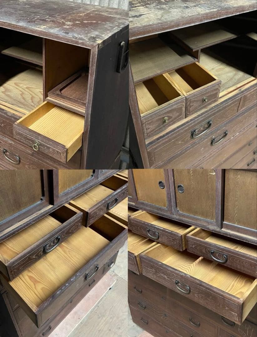 SNT927 直接取引歓迎 古家具 桐箪笥 和箪笥 古民家 昭和レトロ