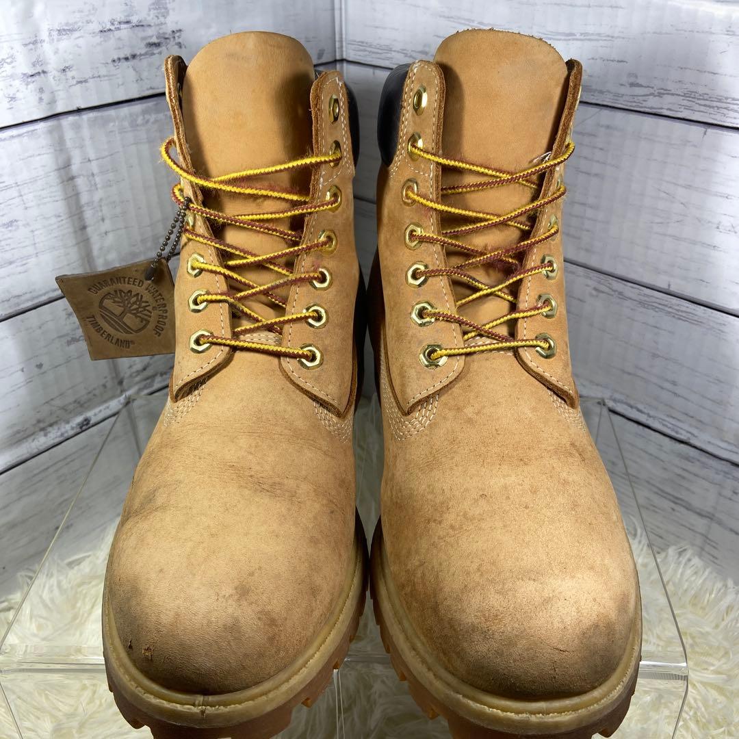 チャーム付✨ティンバーランド 6インチプレミアムブーツ イエローブーツ10061
