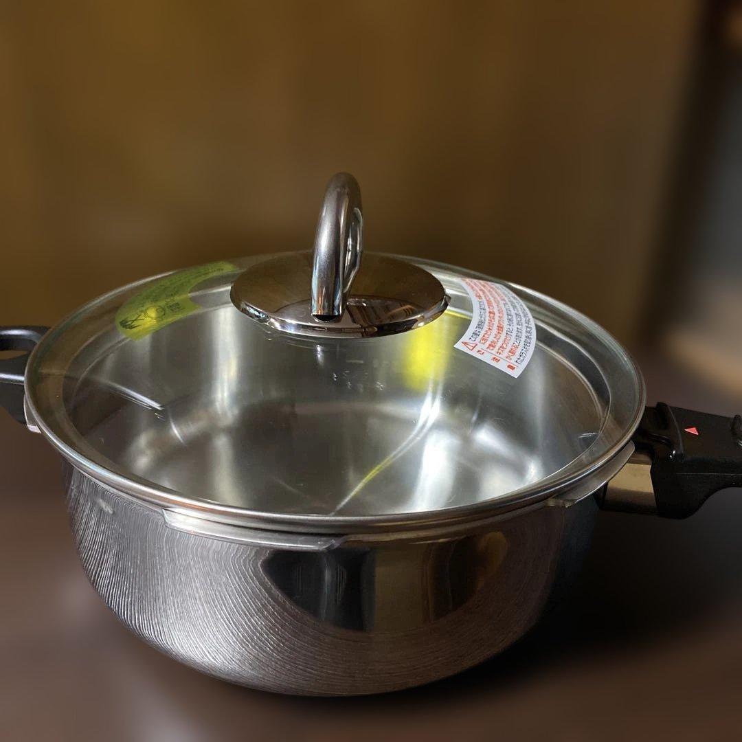 アサヒ軽金属　ゼロ活力なべ　圧力鍋　3.0 L