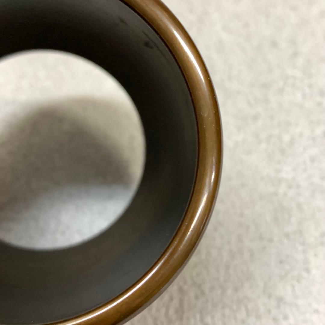 蓋置 和田美之助 共箱 鼓胴 唐銅 茶道具 B-2