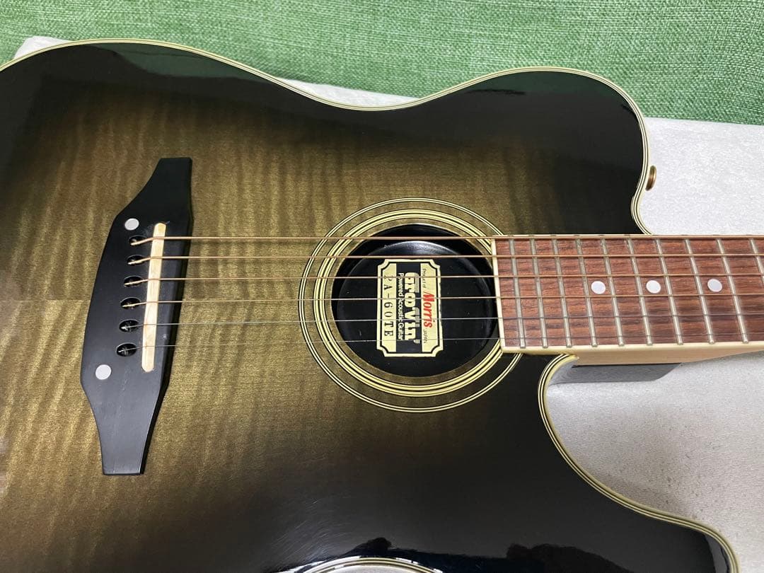 タ*シ様 Morris Groovin’ PA-60TE ジャンク扱い エレアコ