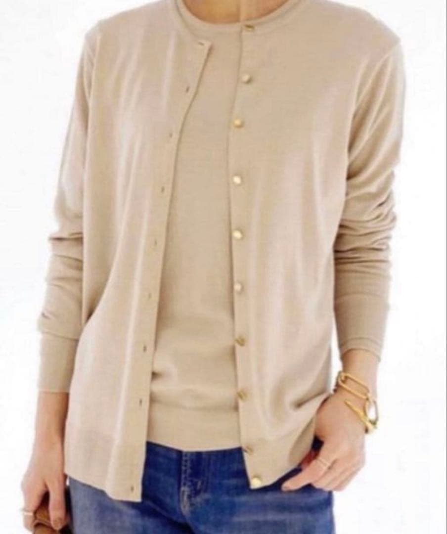 未使用級✳︎ミューズドゥーズィエムクラスFFカーディガン金ボタンクルーネック