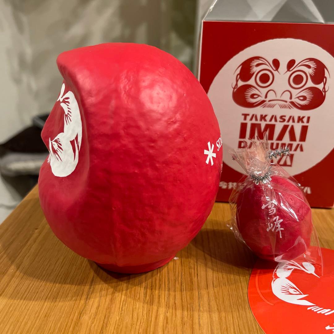 2025 スノーピーク雪峰だるま　非売品 中ダルマ 小ダルマ ステッカー