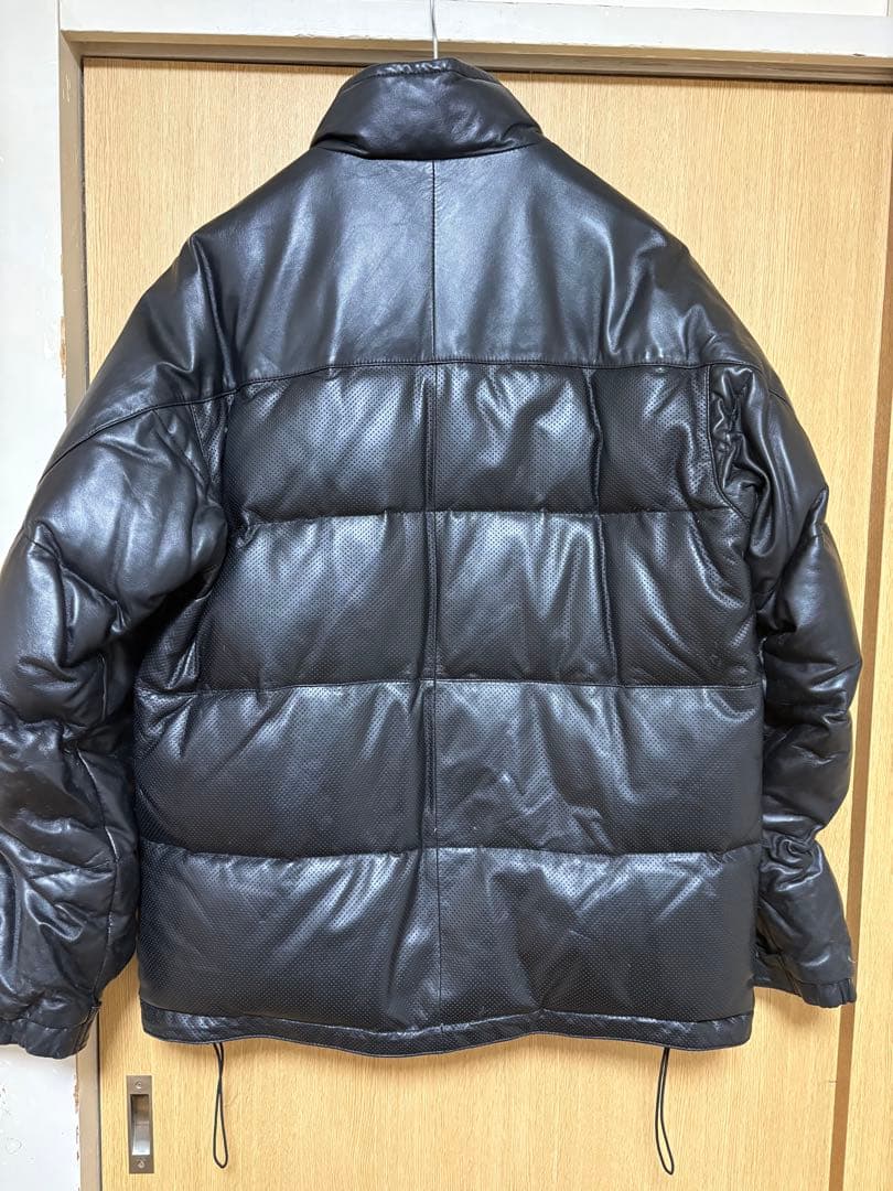 ヘッドポーター★パンチングレザー ダウン★藤原ヒロシHPP fragment