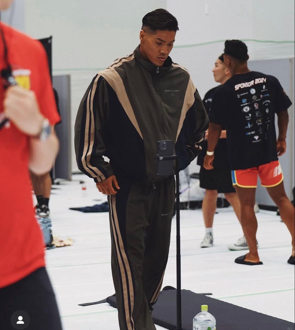 か*う様 2LINE OVERSIZE TRACK JACKET ブラウン セッ