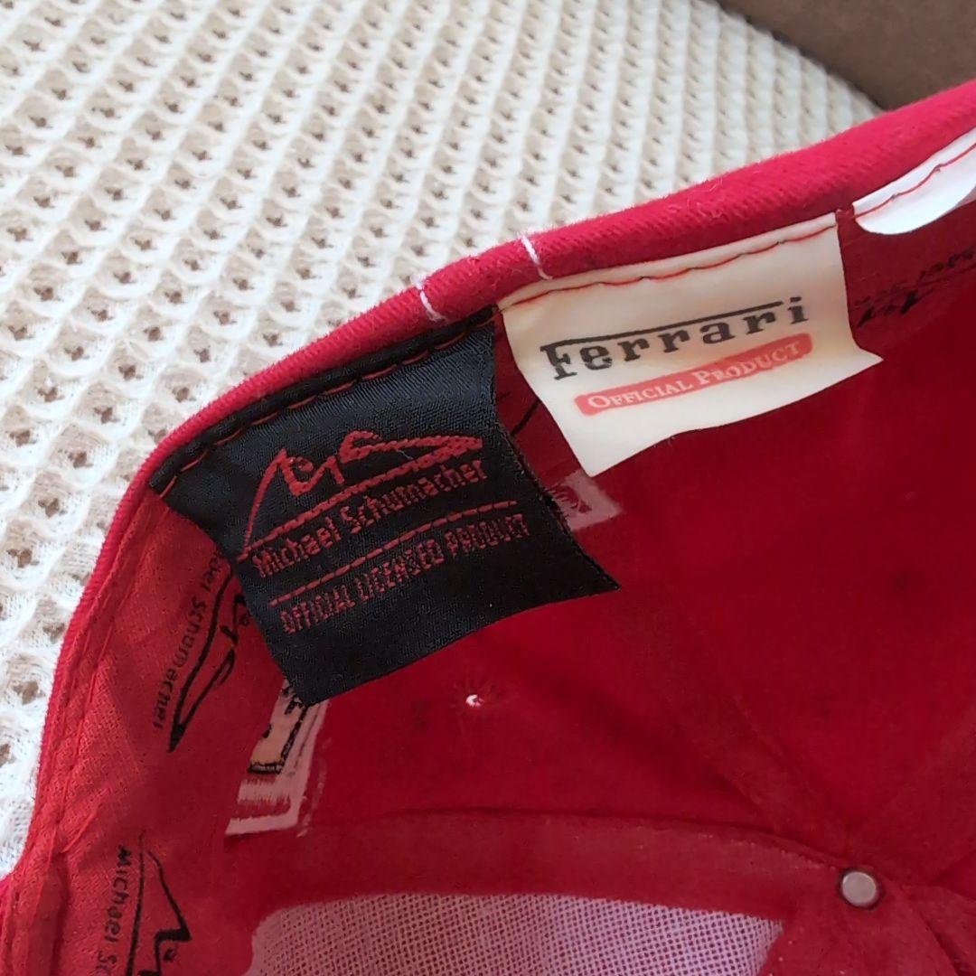 フェラーリＦ1帽子（ミハエルシューマッハ）