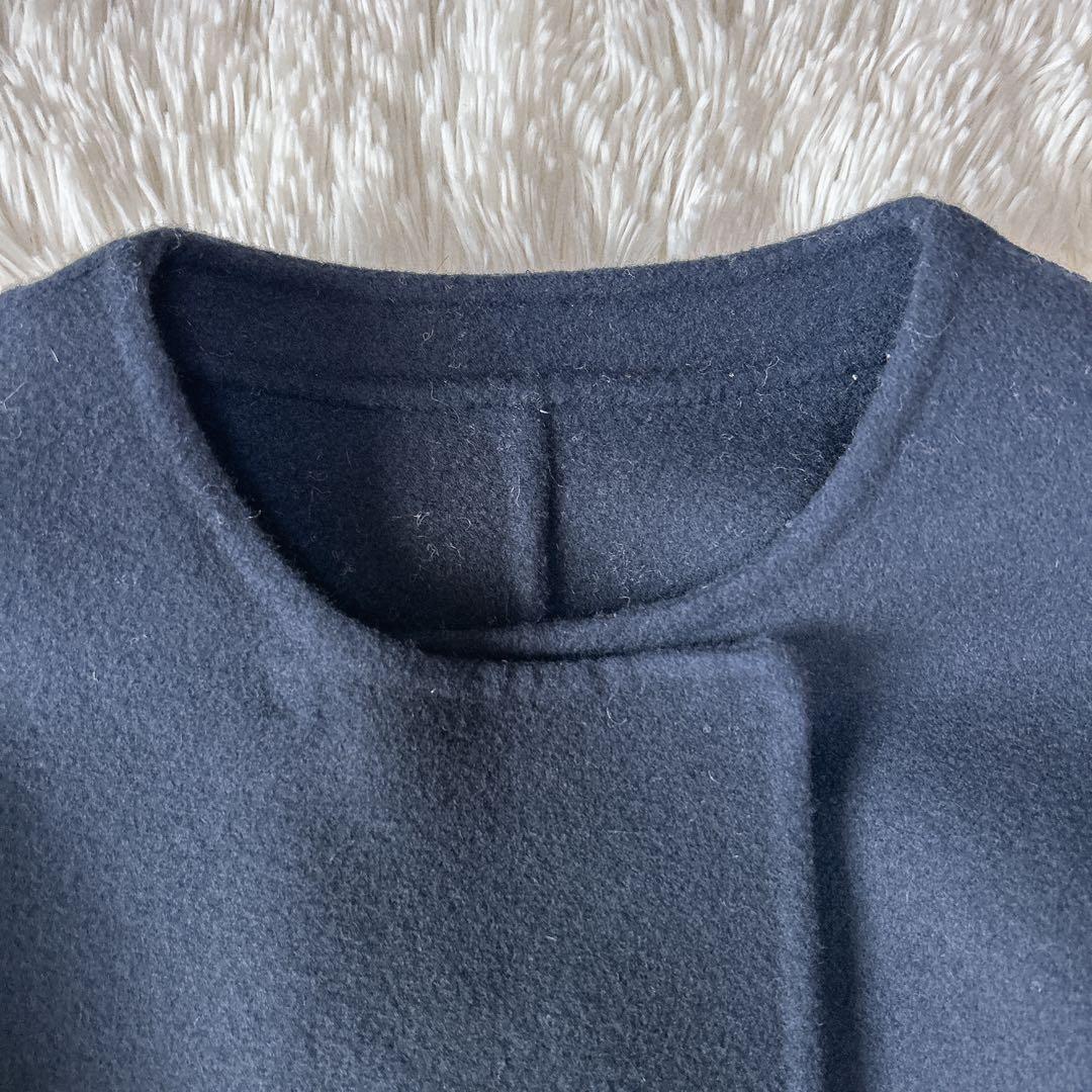 美品✨スローブイエナ souple wool ダブルフェイスノーカラーコート