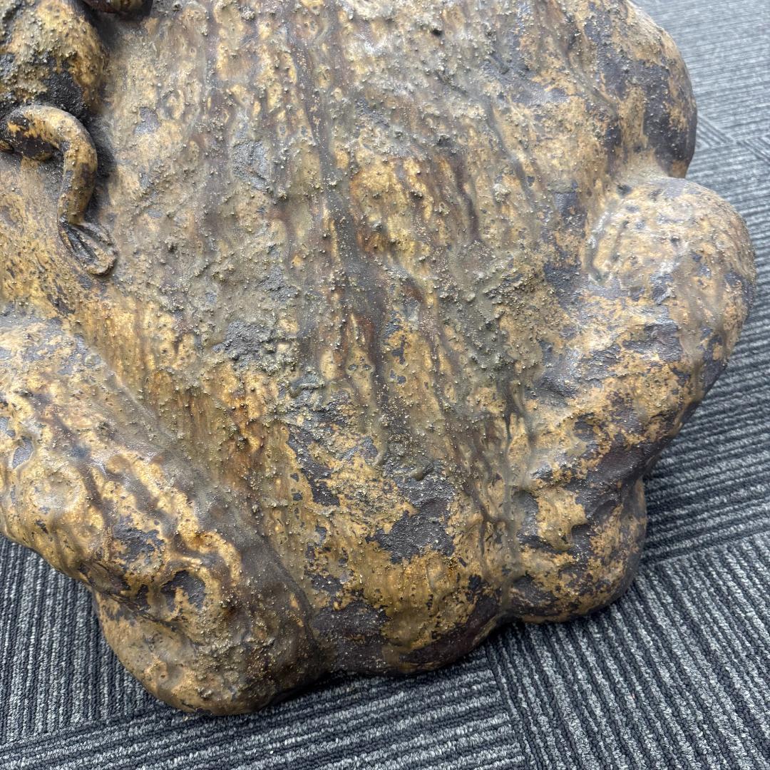 信楽焼 親子蛙 かえる 置物 蛙 カエル 縁起物